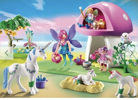 Playmobil 6055 les víl s jednorožcami, 