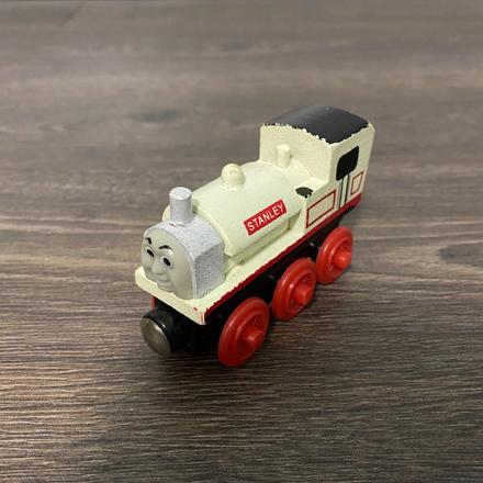 Drevený vláčik stanley,