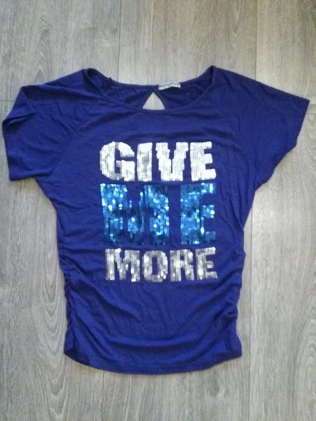 Tricko s flitrami / trblietkami, s