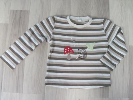 Nátelník - tričko s dlhým rukávom, 74