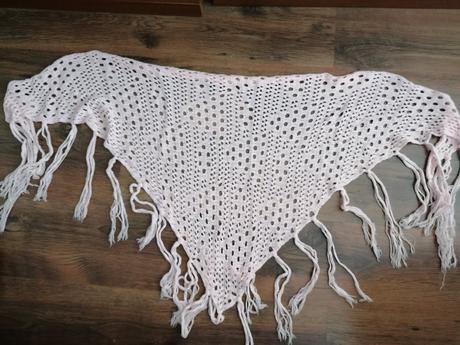 Ružová šatka / pelerina, h&m