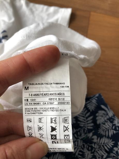 Letná suprava, benetton,134