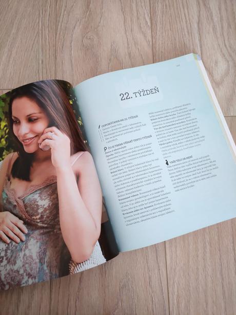 Kniha čakáme bábätko tehotenstvo týždeň po týždni, 