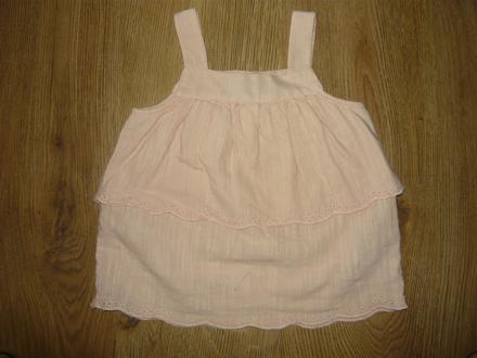 Kvalitná blúzka , tunika -98, nutmeg,98