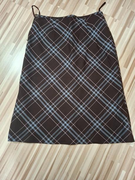 Károvaná sukňa, s