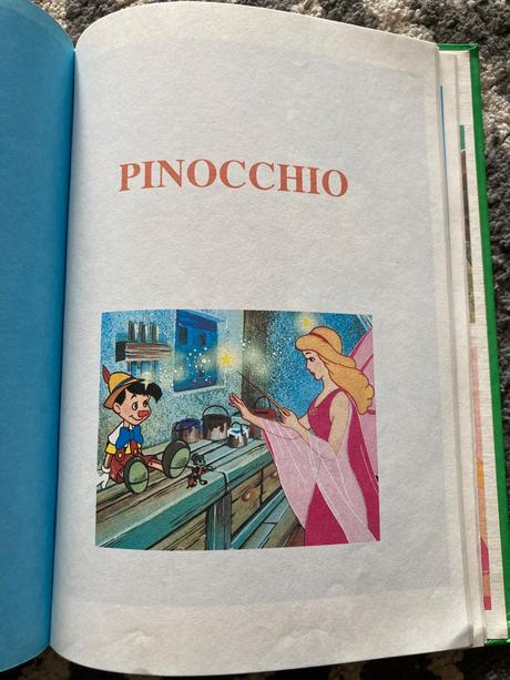 Medvídek pú pinocchio sněhurka walt disney (1991), 