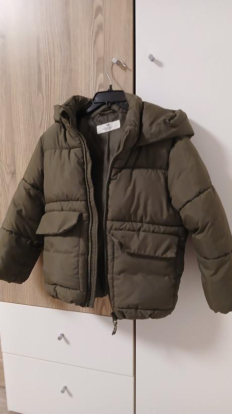 Zimna bunda, h&m,110