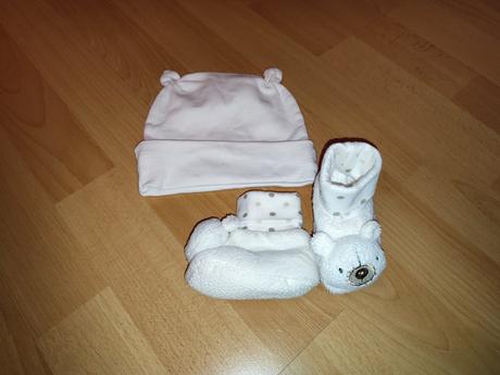 Detské topánočky s čapičkou, <17