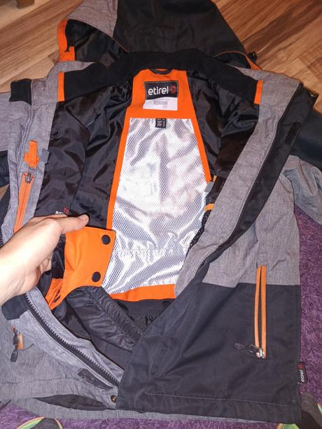 Lyžiarska vetrovka 152 s obyc.postovnym, etirel,152