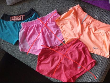 Crossfit šortky 1x modre reebok, reebok,s