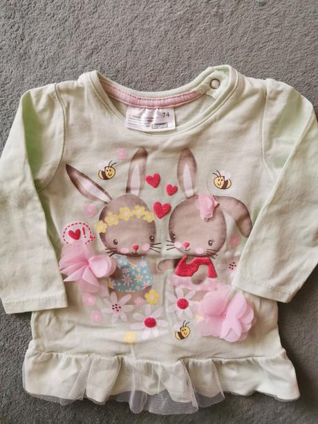 Tričko na dlhý rukáv, ergee,74