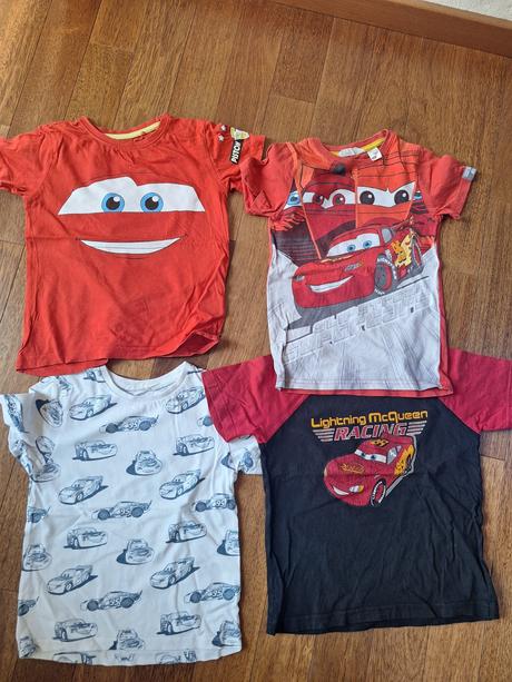 Tričká mcqueen  12ks, 110/116, 110