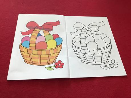 Omalovanka, rozmer 15 x 21 cm,