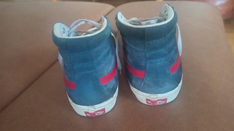 Semišové skateboardové tenisky, vans,42