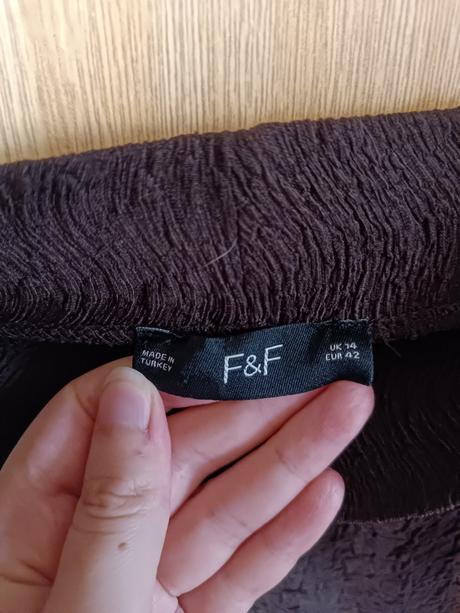 Dámske široké nohavice, f&f,42