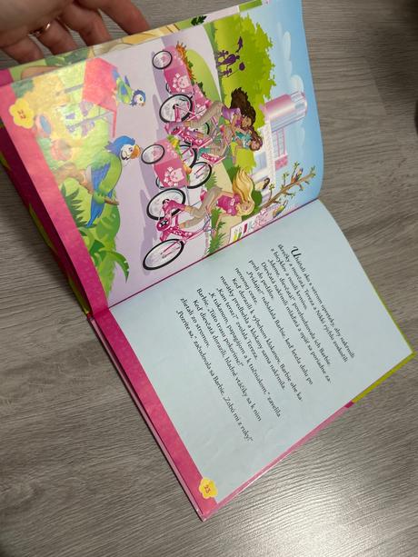 Barbie ošetrovateľka zvierat kniha, 