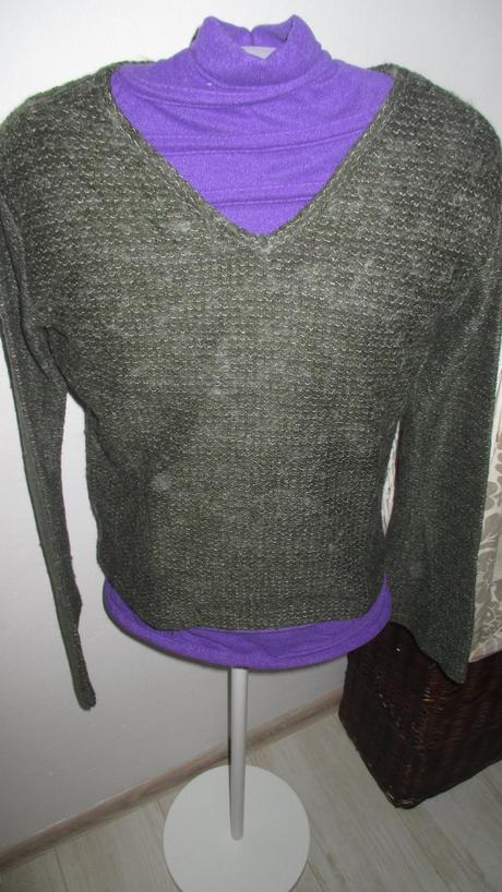 Svetrík so zvonovými rukávmi, takko,s