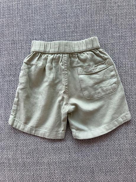 Ľanové krátke nohavice, zara,110