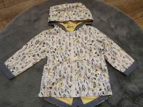 Krásny kvietkovy kabátik, f&f,80