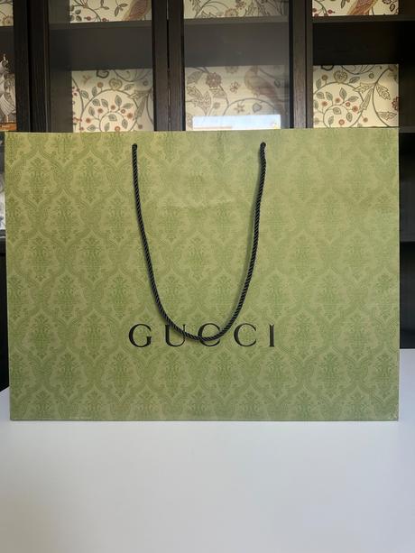 Gucci papierová taška, gucci
