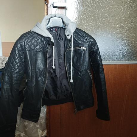 Kožená bunda, fishbone,xs