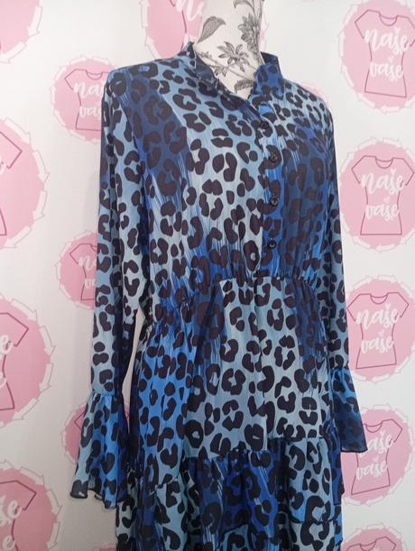 Vzorované šaty, 40