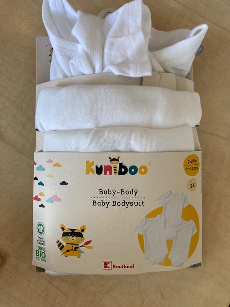 3x letné biele body, 74/80, kuniboo,74