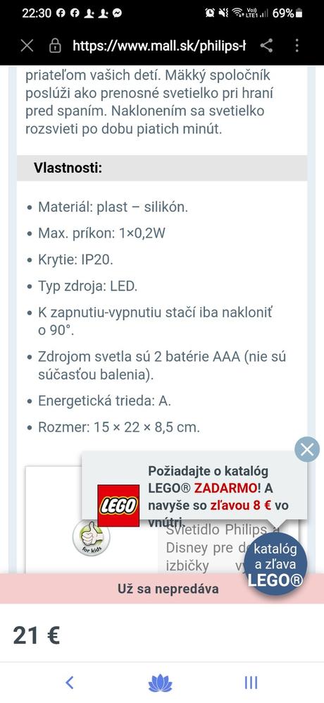 Lampičky philips elza a olaf, 