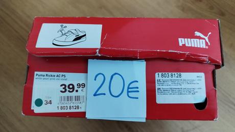 Nové topánky, puma,34