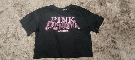 Tričko blackpink, h&m,146