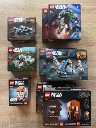 Lego star wars menšie sety,