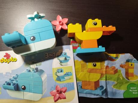 Lego duplo velryba+kacka, 