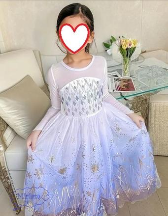 Frozen ľadovné kráľovstvo elsa kostým na 6/7 rokov,
