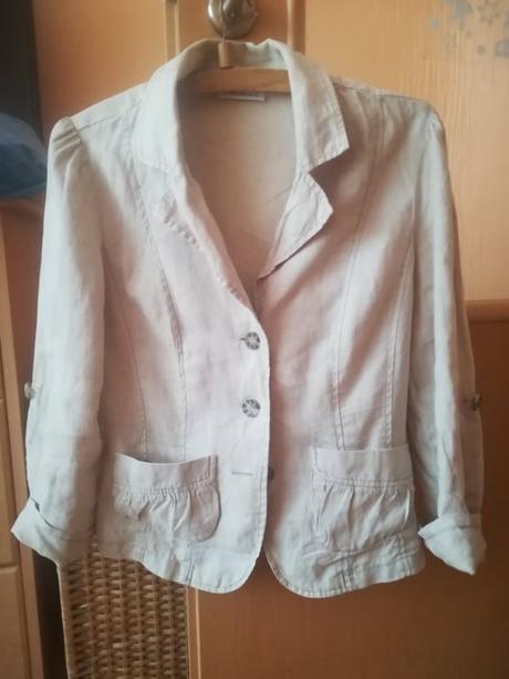 Béžové tenké sako c&a,36, c&a,36