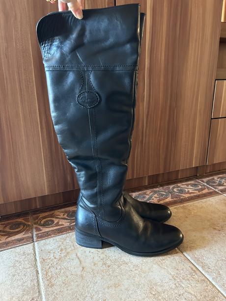 Vysoké zateplené čižmy -37, 37