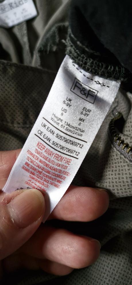 Nohavice 5 kusov, h&m,134