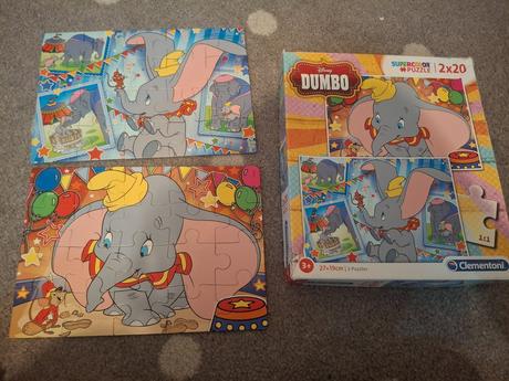 Puzzle dumbo 2x20 ks, 