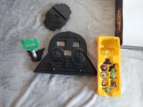 Angry birds jenga darth vader,