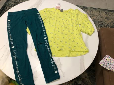 Tricko a legíny, pepco,122