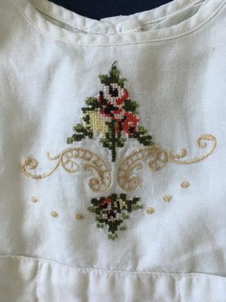 Dievčenské vyšívané šaty, h&m,92