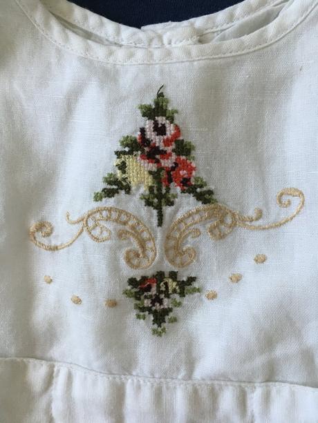 Dievčenské vyšívané šaty, h&m,92
