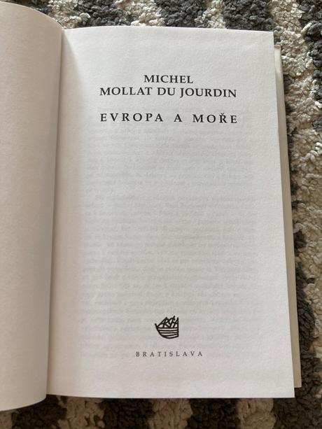Evropa a moře michel mollat du jourdin (1994),