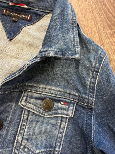 Tommy hilfiger štýlova riflova bunda č.110, tommy hilfiger,110