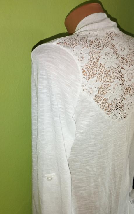 Kardigán s čipkou, xs