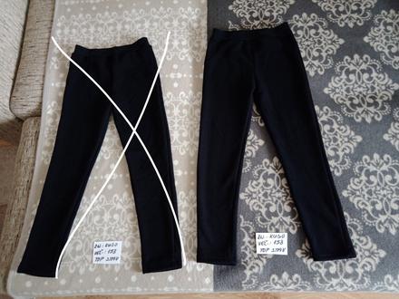 Zateplené legíny zn.kugo veľ.158, kugo,158