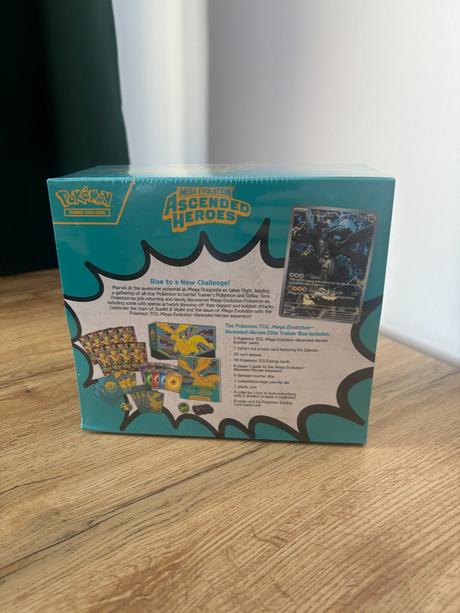 Pokémon tcg elite trainer box mega evolution ascen, 