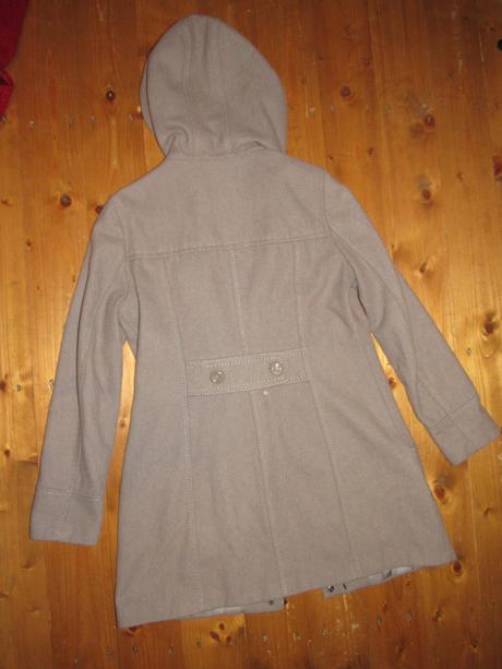 Duffle vlnený kabát s kapucňou, camaieu,m