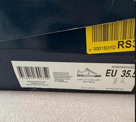 Polo ralph lauren biele tenisky, ralph lauren,35