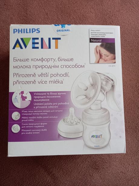 Ručná odsávačka avent, 