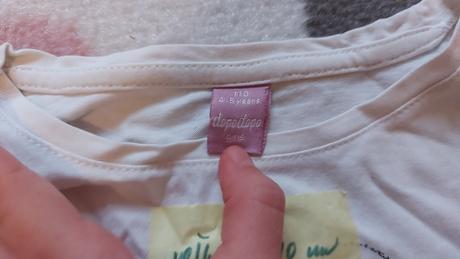 Predám dievčenské tričko veľ.110-116 cm, dopodopo,110